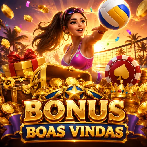 Card do bônus de boas-vindas do j33.com para o primeiro depósito via PIX